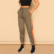 Tape Side Utility Capris Pants