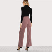 Self Tie Waist Palazzo Pants