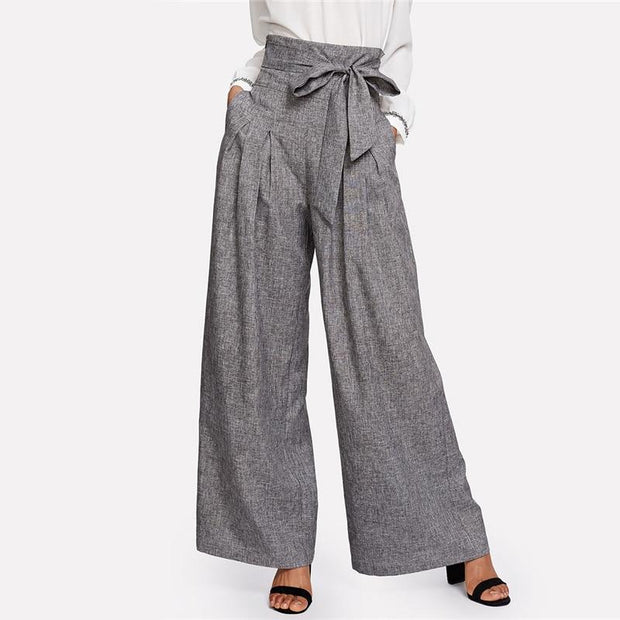 Self Bet Wide Palazzo Pants