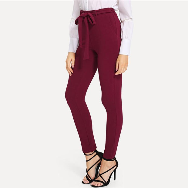Self Tie Knot Pants