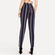 Pinstripe Casual Pants