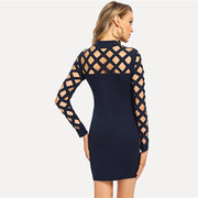 Square Cutout Mini Dress
