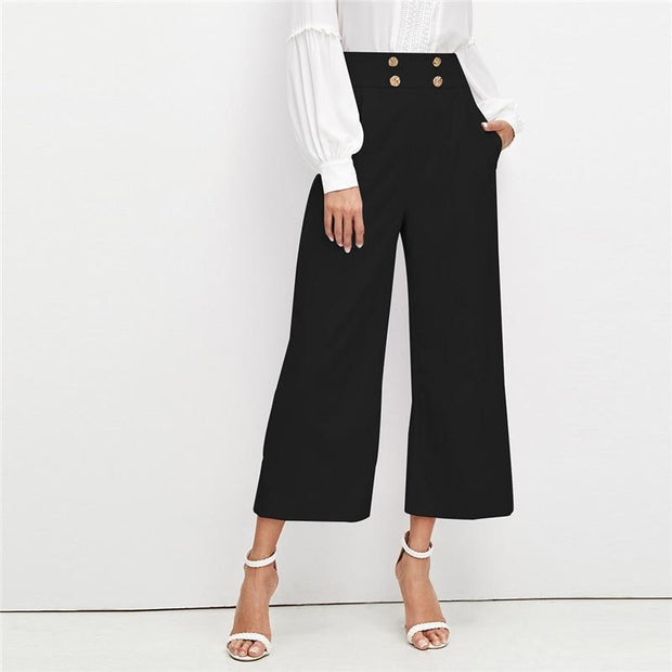Embellished Slant Pocket pants