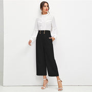 Embellished Slant Pocket pants
