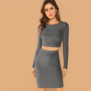 Silver Lights Two Piece Set