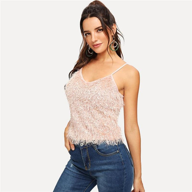 Beautiful Stretchy Halterneck Top