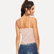 Beautiful Stretchy Halterneck Top