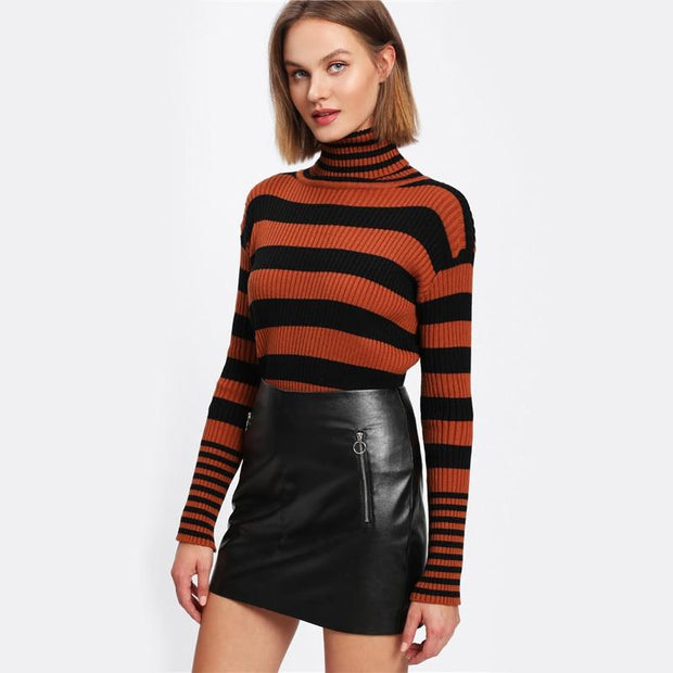 Leather It Up Mini Skirt