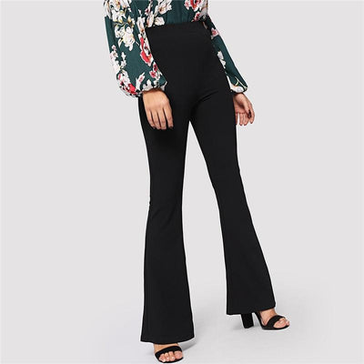 Flare Hem Spring Pants