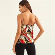 Halterneck Stretchy Tank Top