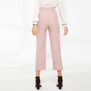 Cropped Straight Fly Pants