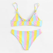 Cotton Candy Bikini Set