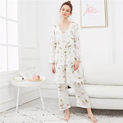 Leaf Print Cami Pajama Set