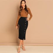 Fierce Leader Midi Skirt