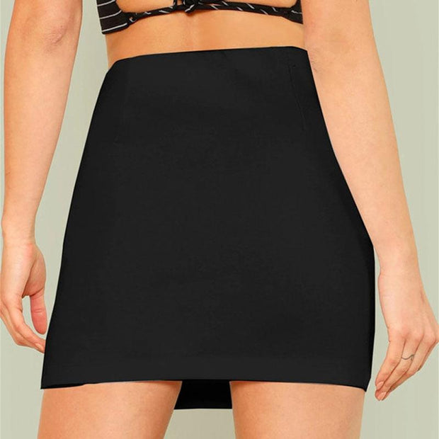 Minimalist Pencil Skirt