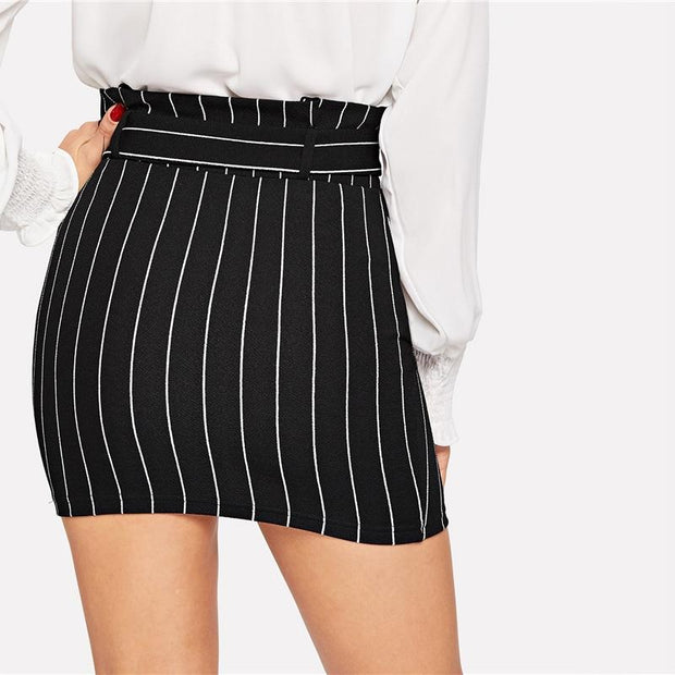 Get To Work Mini Skirt