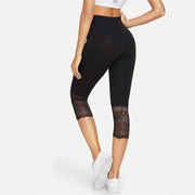 Lace Trim Short Pants