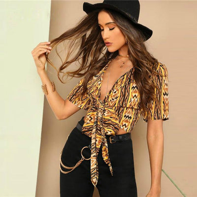 Luvo Tie Up Top