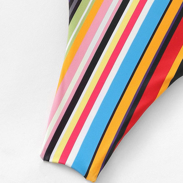 Rainbow Bandy Bikini Set