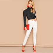 Dot To Dot Blouse Top