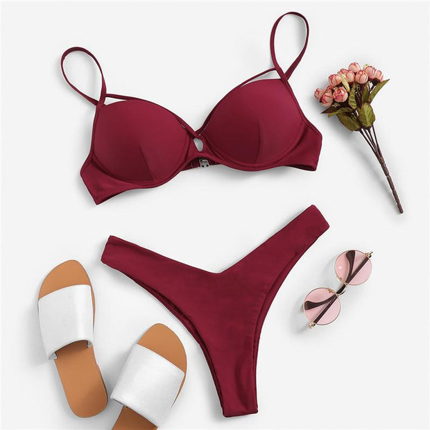 May Push Up Bikini Set