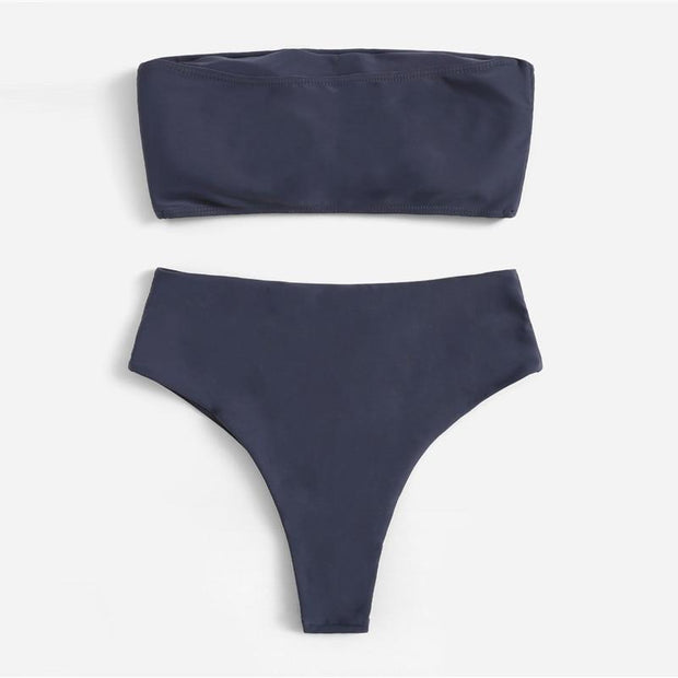 Bandy High Cut Bikini Set
