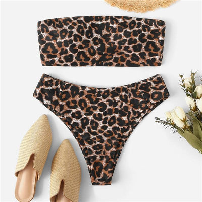 Bandy Leopard Bikini Set