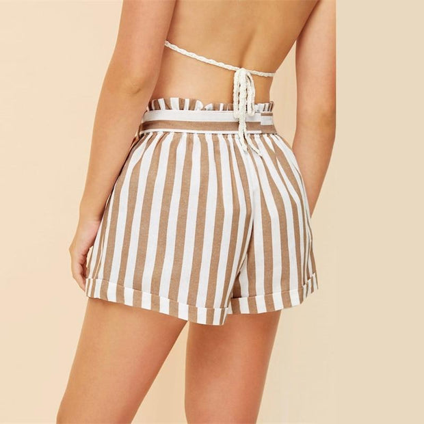 Vino Stripe Shorts