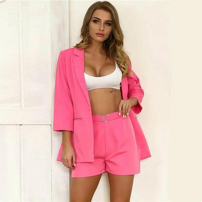 On Wednesday's Blazer Two Piece Set