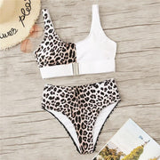 Buckle Up Leopard Bikini Set