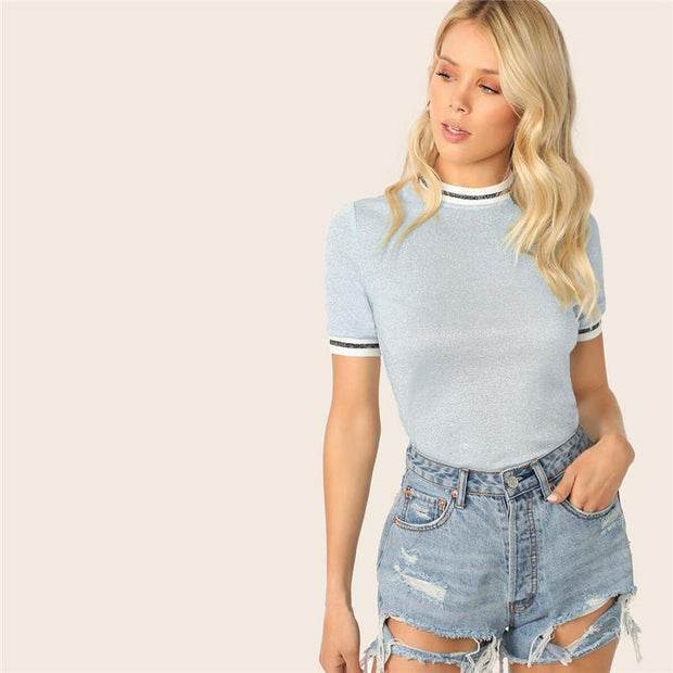 Ringer Tee Top