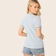 Ringer Tee Top