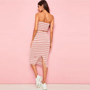 To The Beach Two Piece Set Pink