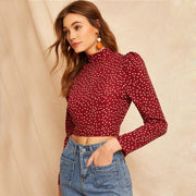 Dot To Dot Blouse Top