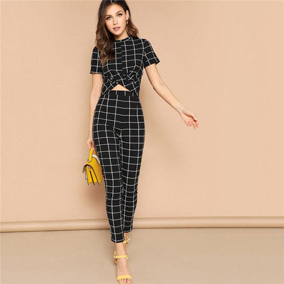 I Mean Business Pants Two Piece Set