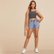 Rock Me Denim Shorts